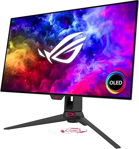 ASUS ROG Swift 27”1440P OLED DSC Gaming Monitor (PG27AQDM) -